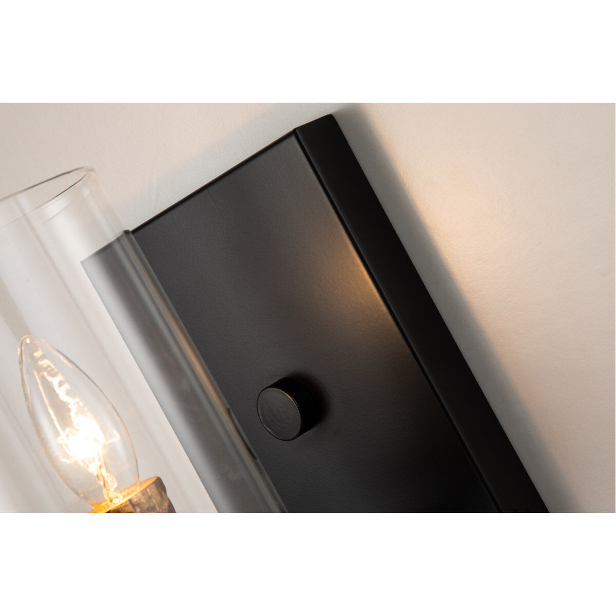 Bolivar 1 Light 6 inch MB Bath Light Wall Light in Matte Black